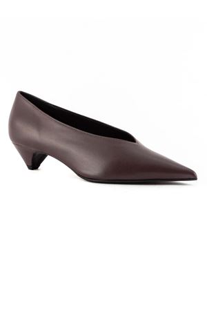 Dècolletè in pelle bordeaux LELLA BALDI | LE2690SBORDO